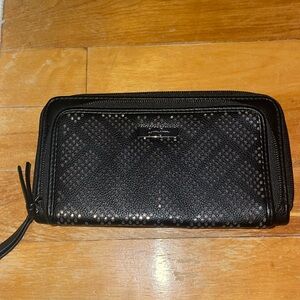 Jessica Simpson Wallet Black and Silver
